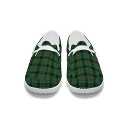 ScotsTee Shop Scottish McArthur-Fox Modern Tartan Plaid Canvas Loafer Shoes