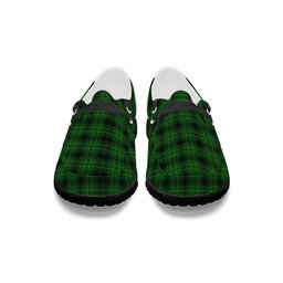 ScotsTee Shop Scottish McArthur Highland Tartan Plaid Canvas Loafer Shoes
