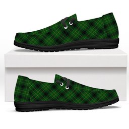 ScotsTee Shop Scottish McArthur Highland Tartan Plaid Canvas Loafer Shoes