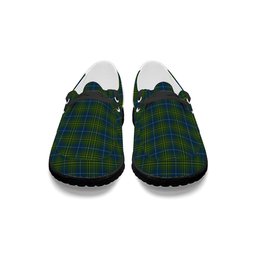 ScotsTee Shop Scottish McAvoy Tartan Plaid Canvas Loafer Shoes