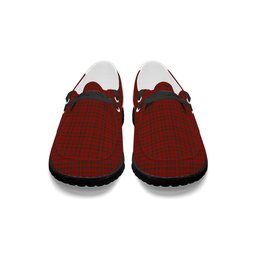 ScotsTee Shop Scottish McColl Modern Tartan Plaid Canvas Loafer Shoes