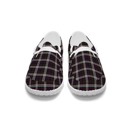 ScotsTee Shop Scottish McDonald Dress Tartan Plaid Canvas Loafer Shoes