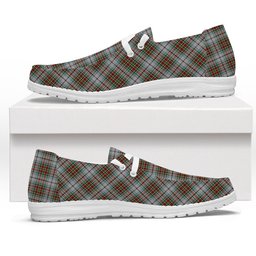 ScotsTee Shop Scottish McBean Dress Tartan Plaid Canvas Loafer Shoes