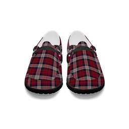 ScotsTee Shop Scottish McDonald Dress Irish Tartan Plaid Canvas Loafer Shoes
