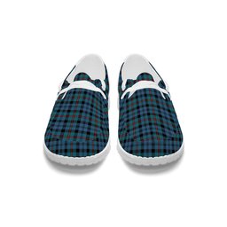 ScotsTee Shop Scottish McCorquodale Ancient Tartan Plaid Canvas Loafer Shoes