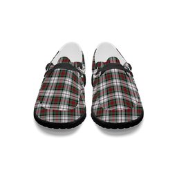 ScotsTee Shop Scottish McDuff Dress Modern Tartan Plaid Canvas Loafer Shoes