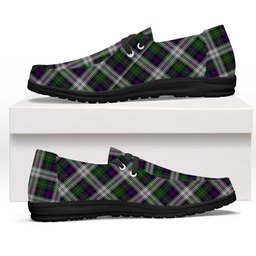 ScotsTee Shop Scottish McCallum Dress Tartan Plaid Canvas Loafer Shoes