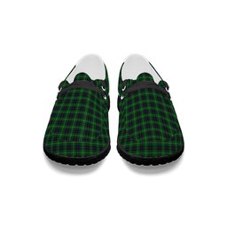 ScotsTee Shop Scottish McDonald of The Isles Tartan Plaid Canvas Loafer Shoes
