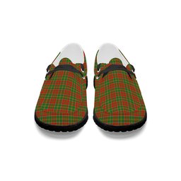 ScotsTee Shop Scottish McDonald of Kingsburgh Ancient Tartan Plaid Canvas Loafer Shoes