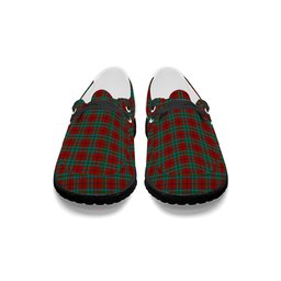 ScotsTee Shop Scottish McCook or Cook Tartan Plaid Canvas Loafer Shoes