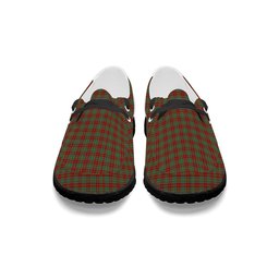 ScotsTee Shop Scottish McDonald of Kingsburgh Tartan Plaid Canvas Loafer Shoes