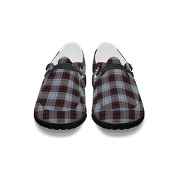 ScotsTee Shop Scottish McDonald Dress Ancient Tartan Plaid Canvas Loafer Shoes