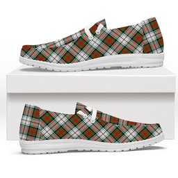 ScotsTee Shop Scottish McDuff Dress Ancient Tartan Plaid Canvas Loafer Shoes