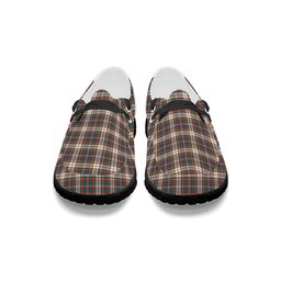 ScotsTee Shop Scottish McFarland Dress Ancient Tartan Plaid Canvas Loafer Shoes