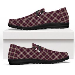 ScotsTee Shop Scottish McFarland Dress Tartan Plaid Canvas Loafer Shoes