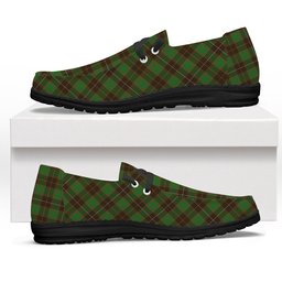 ScotsTee Shop Scottish McFie Hunting Ancient Tartan Plaid Canvas Loafer Shoes