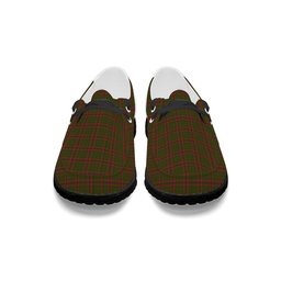 ScotsTee Shop Scottish McGillivray Hunting Tartan Plaid Canvas Loafer Shoes