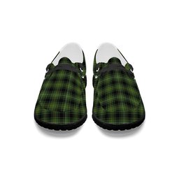 ScotsTee Shop Scottish McIvor Hunting Tartan Plaid Canvas Loafer Shoes