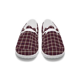 ScotsTee Shop Scottish McFarlane Dress Tartan Plaid Canvas Loafer Shoes
