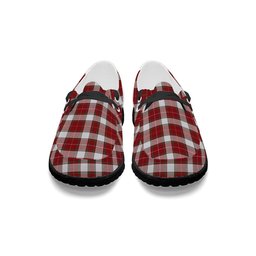 ScotsTee Shop Scottish McFie Dress Ancient Tartan Plaid Canvas Loafer Shoes
