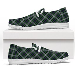 ScotsTee Shop Scottish McKenzie Dress Tartan Plaid Canvas Loafer Shoes