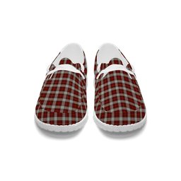 ScotsTee Shop Scottish McFie Dress Tartan Plaid Canvas Loafer Shoes