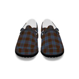 ScotsTee Shop Scottish McGregor Hastie Tartan Plaid Canvas Loafer Shoes