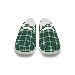 ScotsTee Shop Scottish McInnes Dress Ancient Tartan Plaid Canvas Loafer Shoes