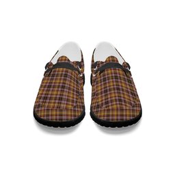 ScotsTee Shop Scottish McKay of Strathnaver Ancient Tartan Plaid Canvas Loafer Shoes