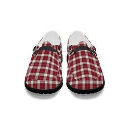 ScotsTee Shop Scottish McFie Dress Modern Tartan Plaid Canvas Loafer Shoes