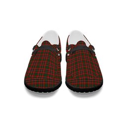 ScotsTee Shop Scottish McInnes Hastie Tartan Plaid Canvas Loafer Shoes
