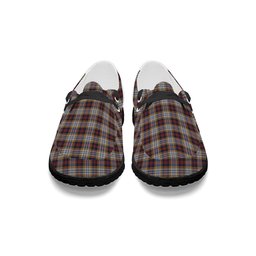 ScotsTee Shop Scottish McInnes Ancient Hunting Tartan Plaid Canvas Loafer Shoes