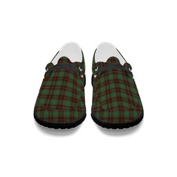ScotsTee Shop Scottish McFie Hunting Modern Tartan Plaid Canvas Loafer Shoes