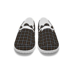 ScotsTee Shop Scottish McKay Weathered Tartan Plaid Canvas Loafer Shoes
