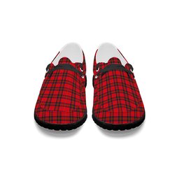 ScotsTee Shop Scottish McGillivray Modern Tartan Plaid Canvas Loafer Shoes