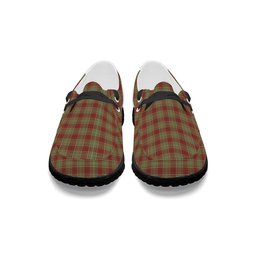 ScotsTee Shop Scottish McGillivray Hunting Ancient Tartan Plaid Canvas Loafer Shoes