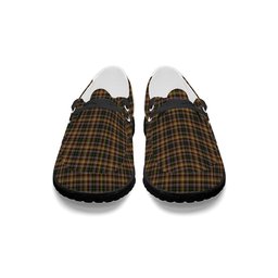 ScotsTee Shop Scottish McKay of Strathnaver Tartan Plaid Canvas Loafer Shoes