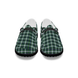 ScotsTee Shop Scottish McKenzie Dress Modern Tartan Plaid Canvas Loafer Shoes