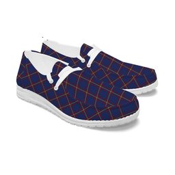 ScotsTee Shop Scottish McLaine of Lochbuie Tartan Plaid Canvas Loafer Shoes