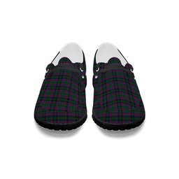 ScotsTee Shop Scottish McLachlan Hunting Tartan Plaid Canvas Loafer Shoes