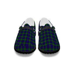 ScotsTee Shop Scottish McKinlay Modern Tartan Plaid Canvas Loafer Shoes