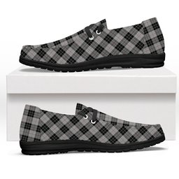 ScotsTee Shop Scottish McPherson Dress Tartan Plaid Canvas Loafer Shoes