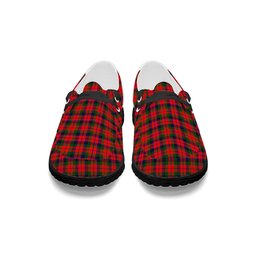 ScotsTee Shop Scottish McNachten Modern Tartan Plaid Canvas Loafer Shoes