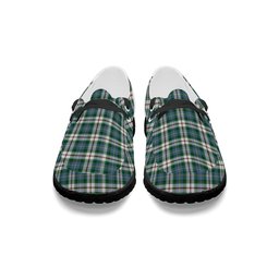 ScotsTee Shop Scottish McLeod Of Californian Ancient Tartan Plaid Canvas Loafer Shoes
