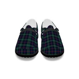 ScotsTee Shop Scottish McPhail Hunting Modern Tartan Plaid Canvas Loafer Shoes