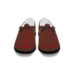 ScotsTee Shop Scottish McKintosh Modern Tartan Plaid Canvas Loafer Shoes
