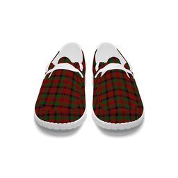 ScotsTee Shop Scottish McNeacail Tartan Plaid Canvas Loafer Shoes