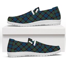 ScotsTee Shop Scottish McNeacail Hunting Tartan Plaid Canvas Loafer Shoes