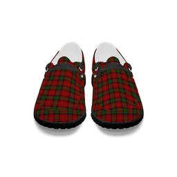 ScotsTee Shop Scottish McPherson of Cluny Tartan Plaid Canvas Loafer Shoes