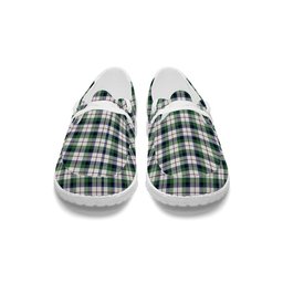 ScotsTee Shop Scottish McNachten Dress Modern Tartan Plaid Canvas Loafer Shoes
